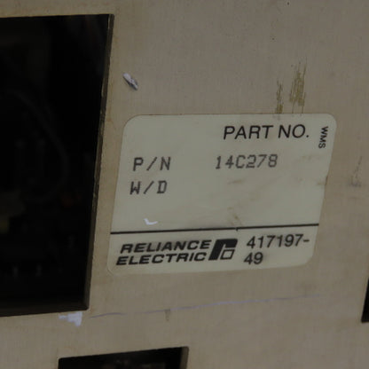 Reliance Electric 14C278 FlexPak Plus VS Drive