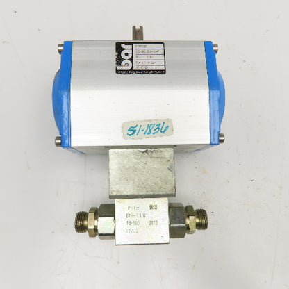 Bar GTD-066/090-V14-F G3/8 Pneumatic Valve Actuator