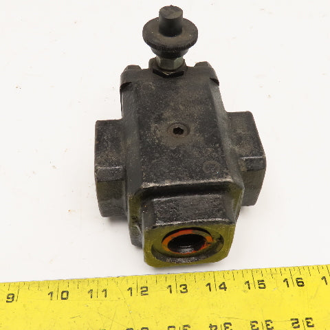 Parker R6PM 20 Hydraulic Pressure Control Valve 3/4" NPT