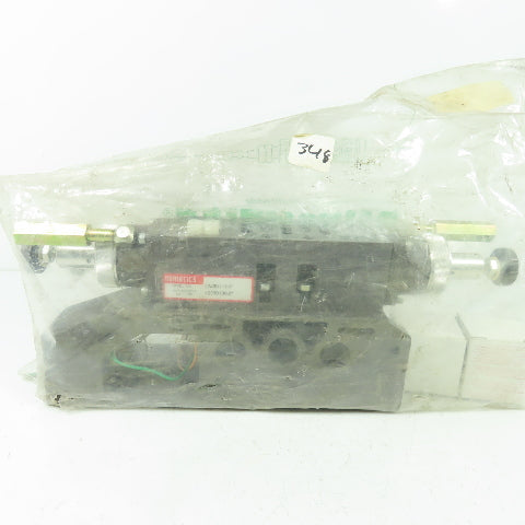 Numatics I24RD115JP Regulator Valve W/ Manifold Rep No. I23RD100JP NEW