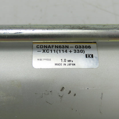 SMC CDNAFN63N-G3306-XC11(114+330) Pneumatic Air Cylinder 62mm Bore 330mm Stroke