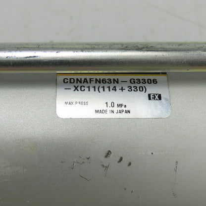 SMC CDNAFN63N-G3306-XC11(114+330) Pneumatic Air Cylinder 62mm Bore 330mm Stroke