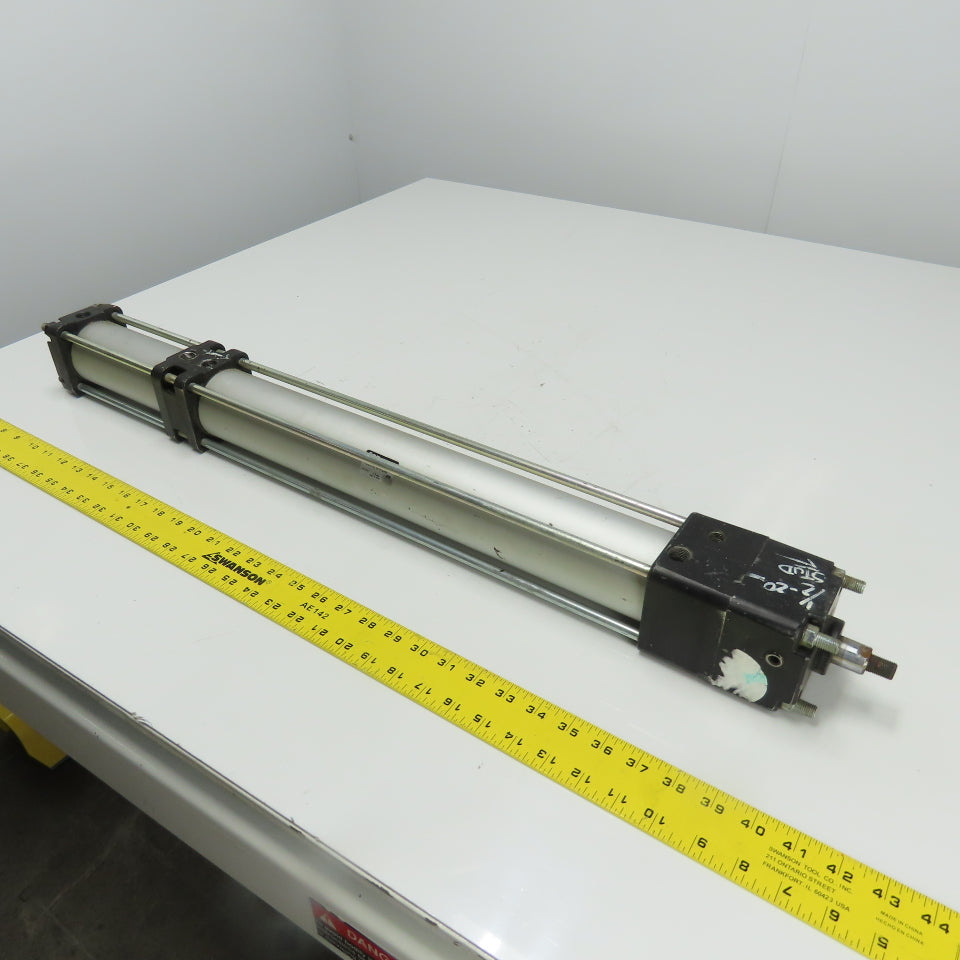 SMC CDNAFN63N-G3306-XC11(114+330) Pneumatic Air Cylinder 62mm Bore 330mm Stroke
