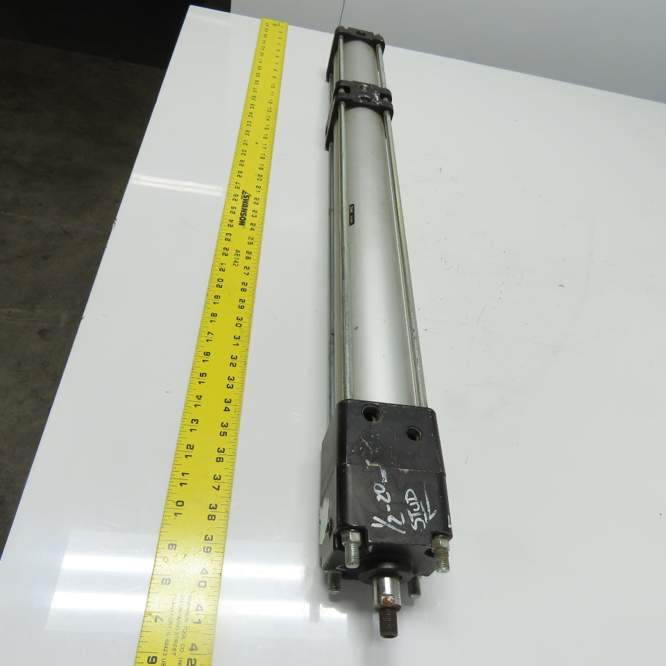 SMC CDNAFN63N-G3306-XC11(114+330) Pneumatic Air Cylinder 62mm Bore 330mm Stroke
