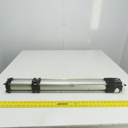 SMC CDNAFN63N-G3306-XC11(114+330) Pneumatic Air Cylinder 62mm Bore 330mm Stroke