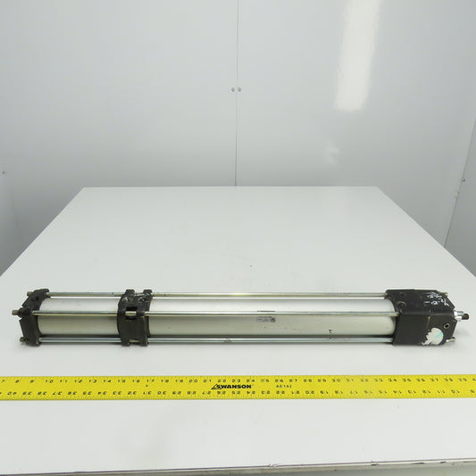 SMC CDNAFN63N-G3306-XC11(114+330) Pneumatic Air Cylinder 62mm Bore 330mm Stroke
