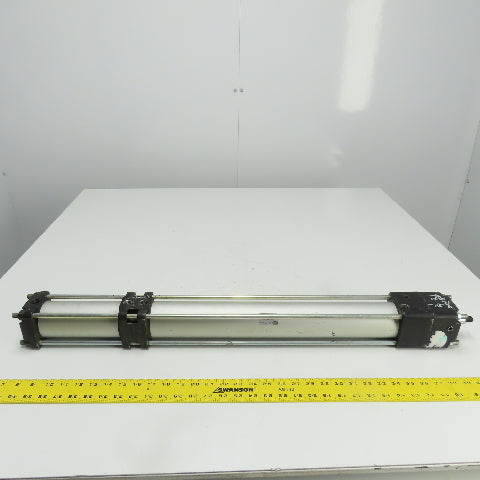 SMC CDNAFN63N-G3306-XC11(114+330) Pneumatic Air Cylinder 62mm Bore 330mm Stroke