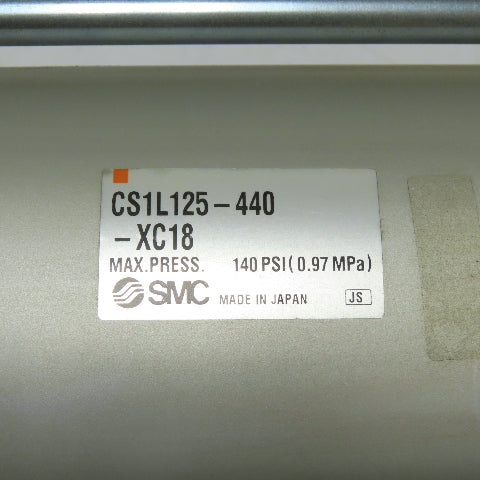 SMC CS1L125-440-XC18 Double Acting Pneumatic Air Cylinder 125mm Bore 440mmStroke