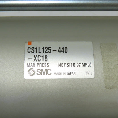 SMC CS1L125-440-XC18 Double Acting Pneumatic Air Cylinder 125mm Bore 440mmStroke