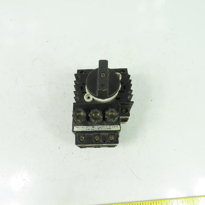 Advance Controls XF30BY Disconnect Switch 600V 3Ph 20HP
