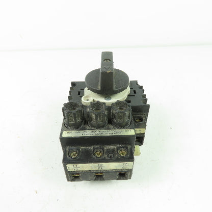 Advance Controls XF30BY Disconnect Switch 600V 3Ph 20HP