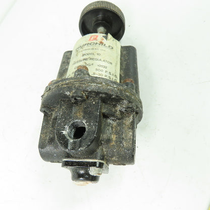 Fairchild 10132 Model 10 Pressure Regulator 500PSI Max .5-30PSI Range