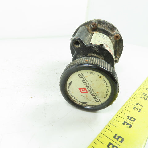 Fairchild 10132 Model 10 Pressure Regulator 500PSI Max .5-30PSI Range