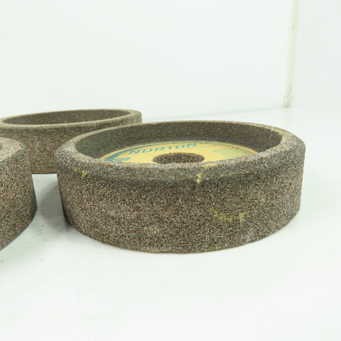 Norton 53A60-J8VH 4.500" x 2-1/4" x 1.000" Grinding Wheel 5090RPM Lot Of 5