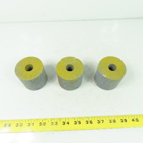 2-1/2" OD x 2.32" W x 3/4" Bore Grinding Wheel Lot Of 3