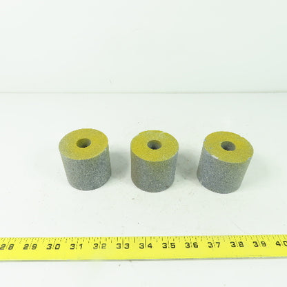 2-1/2" OD x 2.32" W x 3/4" Bore Grinding Wheel Lot Of 3