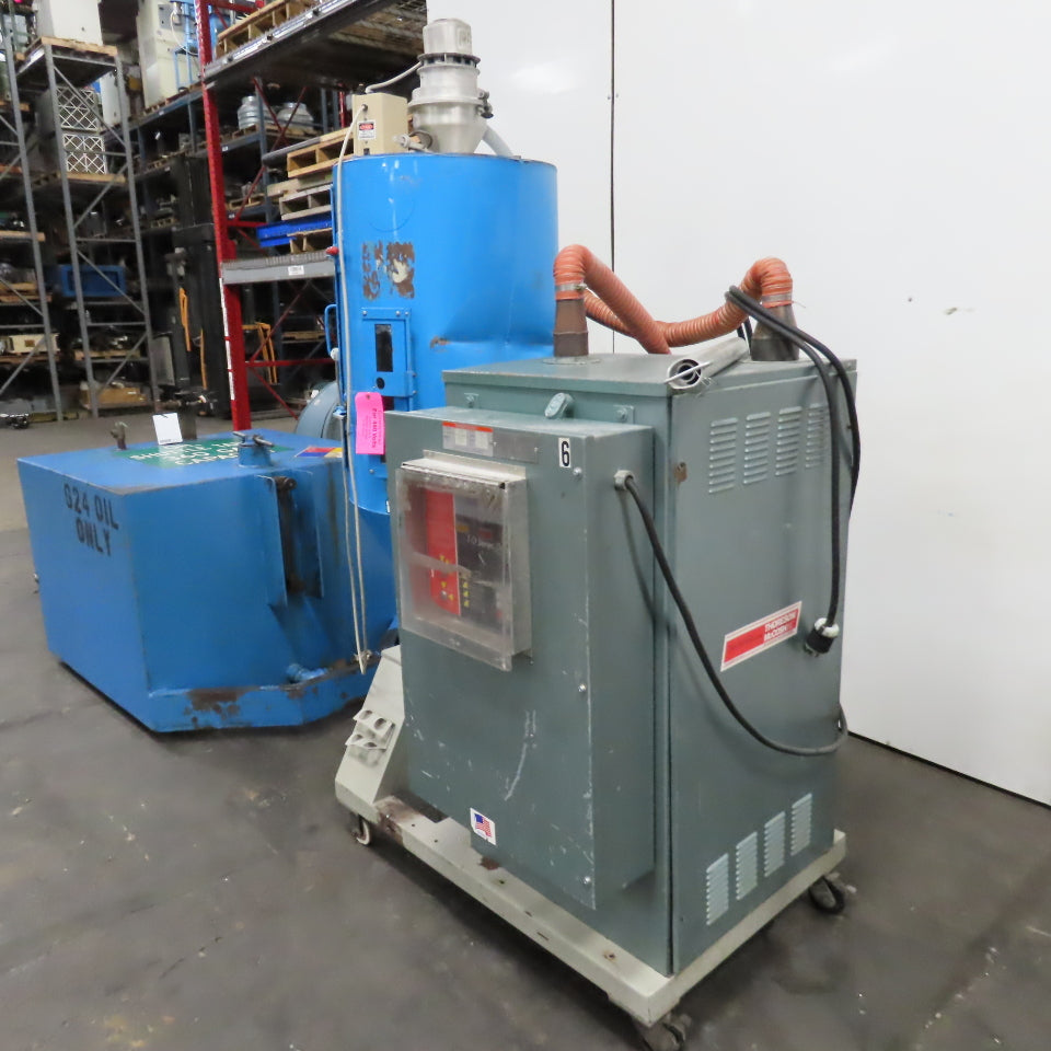 Thoreson McCosh TD-40 0.5HP Desiccant Dryer 40PPH 480V W/Conair Franklin Hopper