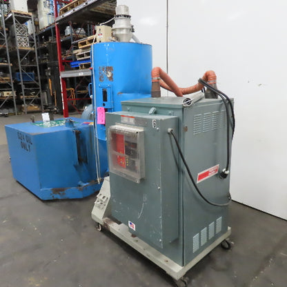 Thoreson McCosh TD-40 0.5HP Desiccant Dryer 40PPH 480V W/Conair Franklin Hopper