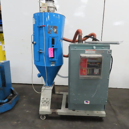 Thoreson McCosh TD-40 0.5HP Desiccant Dryer 40PPH 480V W/Conair Franklin Hopper