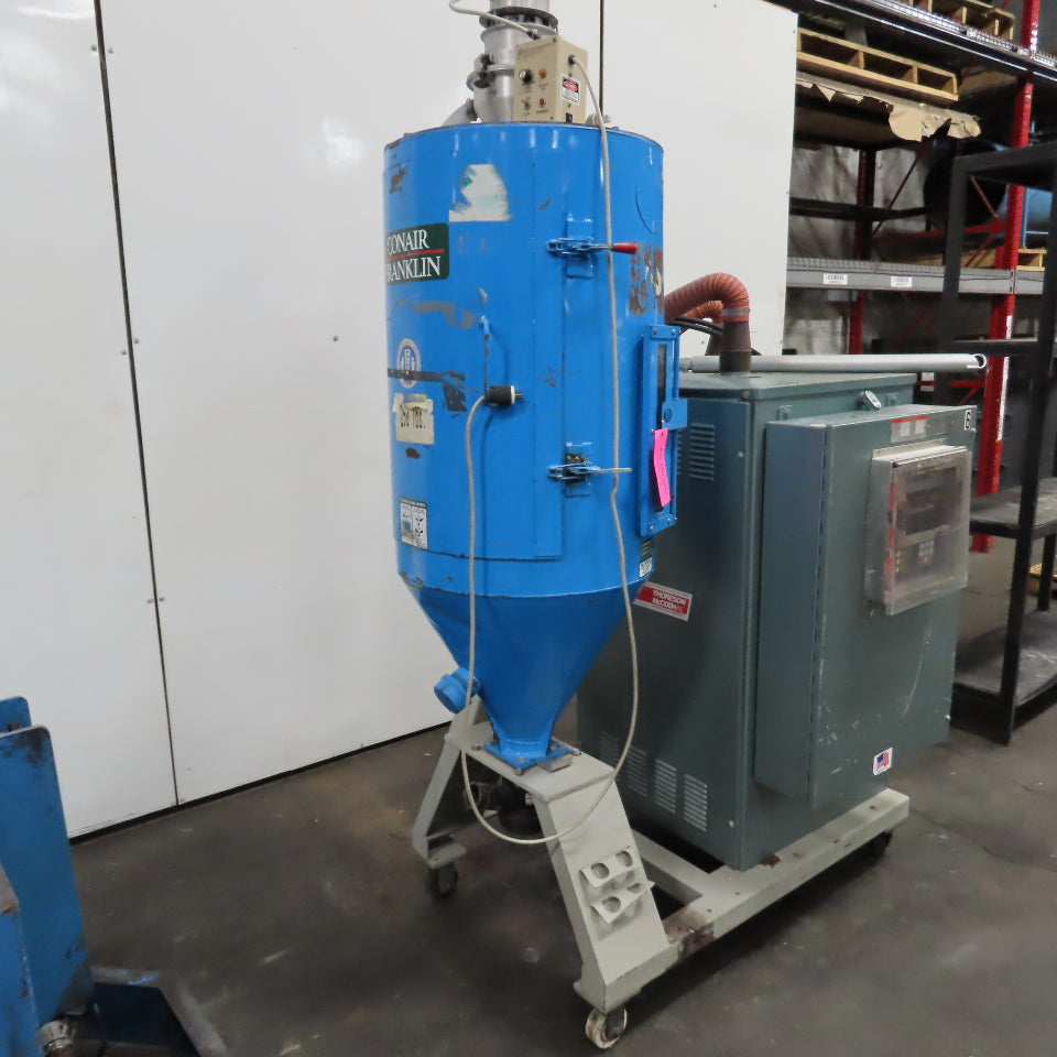 Thoreson McCosh TD-40 0.5HP Desiccant Dryer 40PPH 480V W/Conair Franklin Hopper