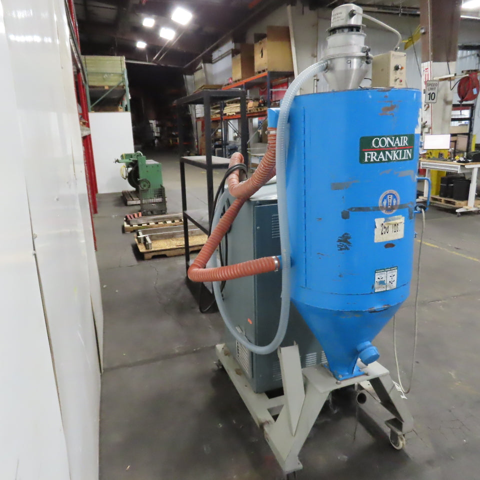 Thoreson McCosh TD-40 0.5HP Desiccant Dryer 40PPH 480V W/Conair Franklin Hopper