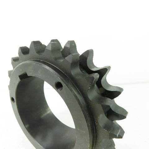 Browning 80R20H 6-7/8" OD Double Strand Roller Chain Sprocket 20 Tooth