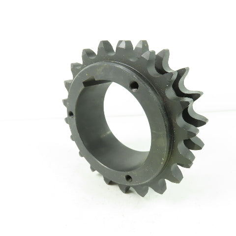 Browning 80R20H 6-7/8" OD Double Strand Roller Chain Sprocket 20 Tooth