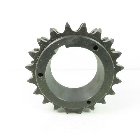 Browning 80R20H 6-7/8" OD Double Strand Roller Chain Sprocket 20 Tooth
