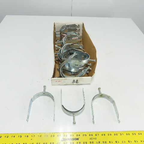Emt/Rigid 3-1/2" Conduit Pipe Strut Clamp Lot Of 22