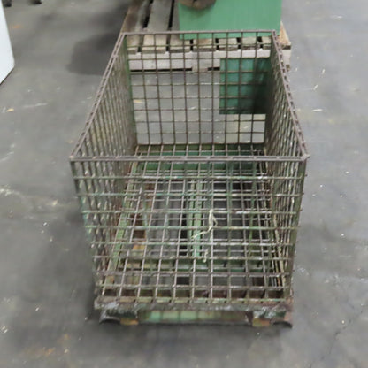 30" x 20" x 18" Deep Heavy Duty Rigid Wire Metal Bulk Parts Storage Basket