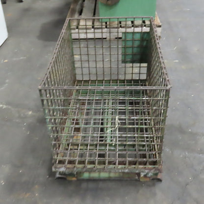 30" x 20" x 18" Deep Heavy Duty Rigid Wire Metal Bulk Parts Storage Basket