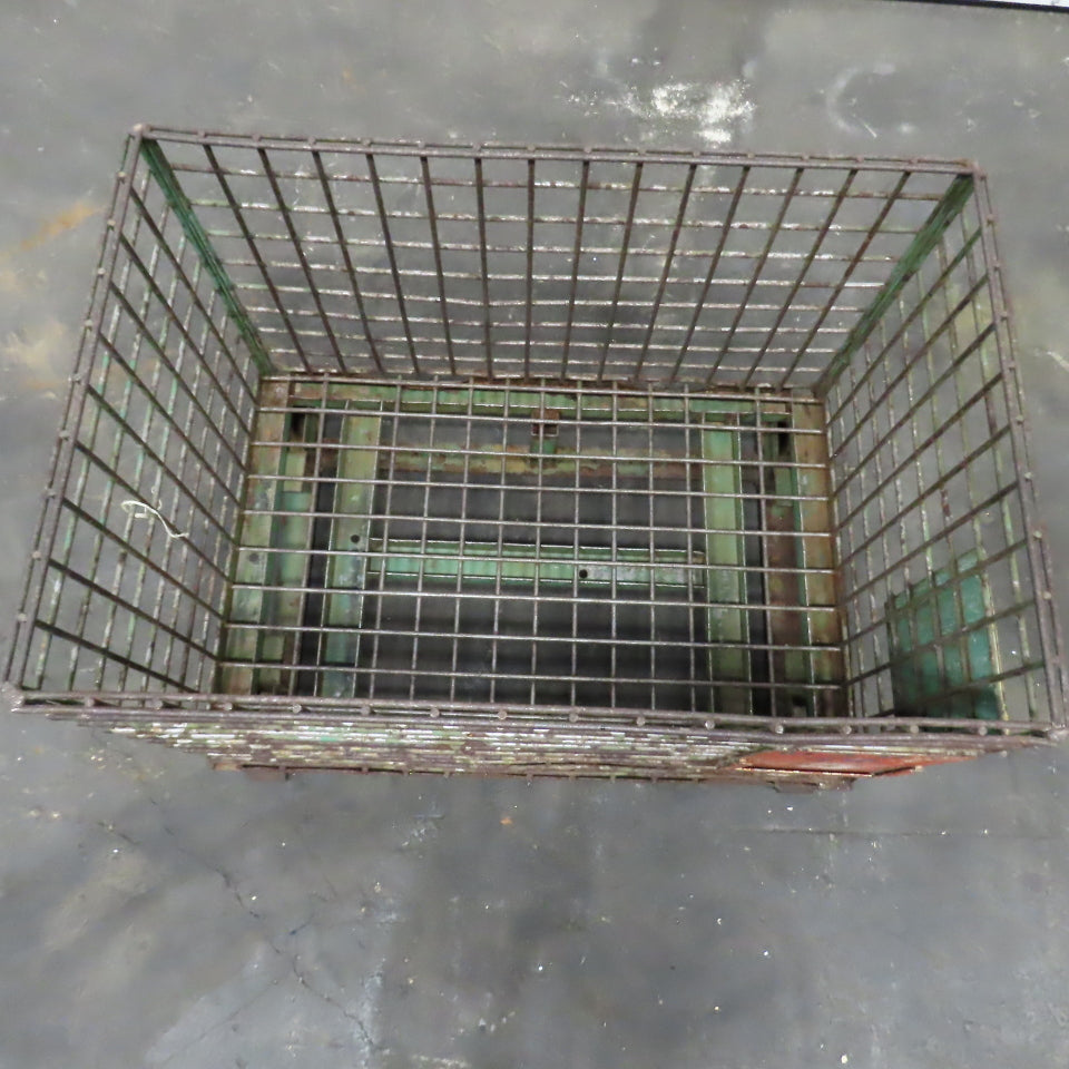 30" x 20" x 18" Deep Heavy Duty Rigid Wire Metal Bulk Parts Storage Basket