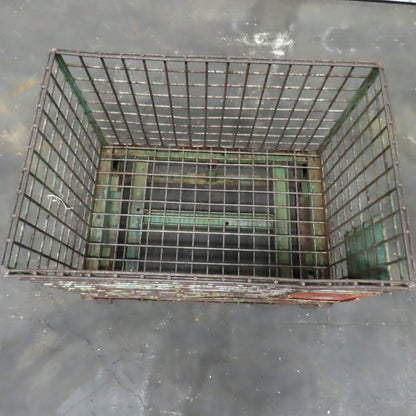 30" x 20" x 18" Deep Heavy Duty Rigid Wire Metal Bulk Parts Storage Basket
