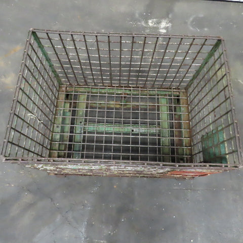 30" x 20" x 18" Deep Heavy Duty Rigid Wire Metal Bulk Parts Storage Basket