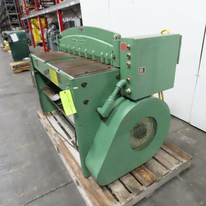 Di-Acro No. 48 48" 16 GA. Mechanical Power Shear W/ Backgauge 208V 3-Phase