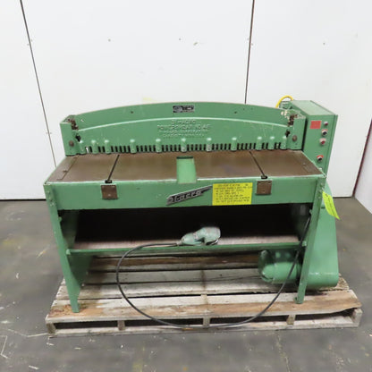 Di-Acro No. 48 48" 16 GA. Mechanical Power Shear W/ Backgauge 208V 3-Phase
