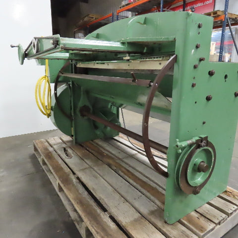 Di-Acro No. 48 48" 16 GA. Mechanical Power Shear W/ Backgauge 208V 3-Phase