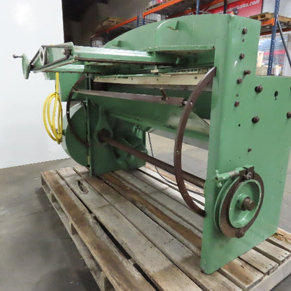 Di-Acro No. 48 48" 16 GA. Mechanical Power Shear W/ Backgauge 208V 3-Phase
