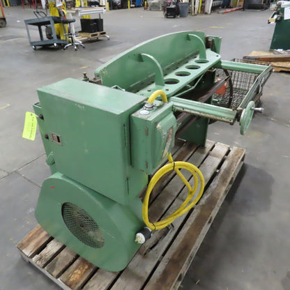 Di-Acro No. 48 48" 16 GA. Mechanical Power Shear W/ Backgauge 208V 3-Phase