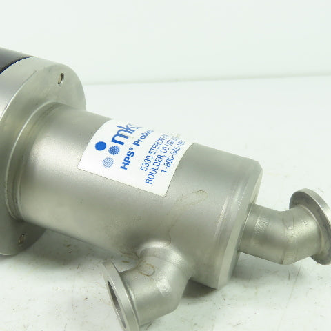 MKS 153-0016K-120V/50-60 Pneumatic Solenoid Valve SS 5/8" ID Ports