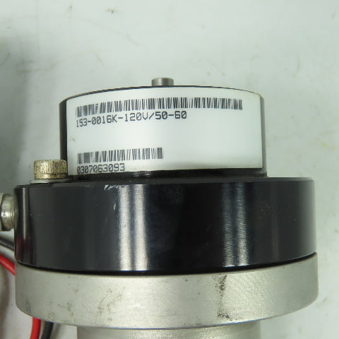 MKS 153-0016K-120V/50-60 Pneumatic Solenoid Valve SS 5/8" ID Ports 120V