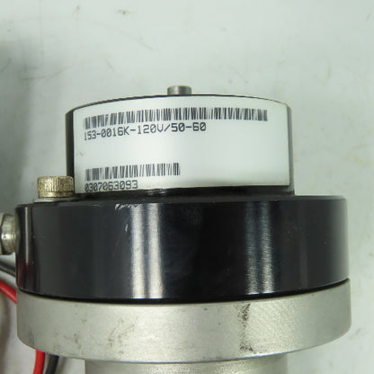 MKS 153-0016K-120V/50-60 Pneumatic Solenoid Valve SS 5/8" ID Ports 120V