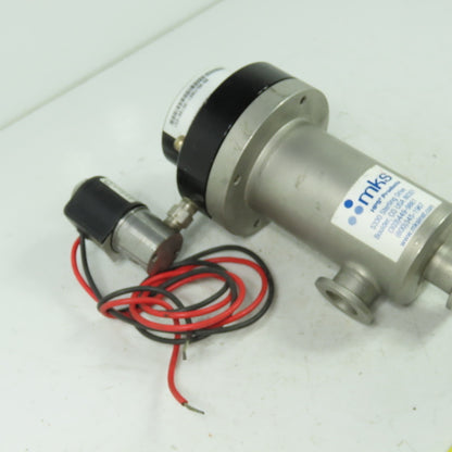 MKS 153-0016K-120V/50-60 Pneumatic Solenoid Valve SS 5/8" ID Ports 120V