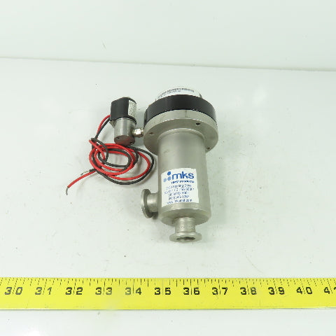 MKS 153-0016K-120V/50-60 Pneumatic Solenoid Valve SS 5/8" ID Ports 120V