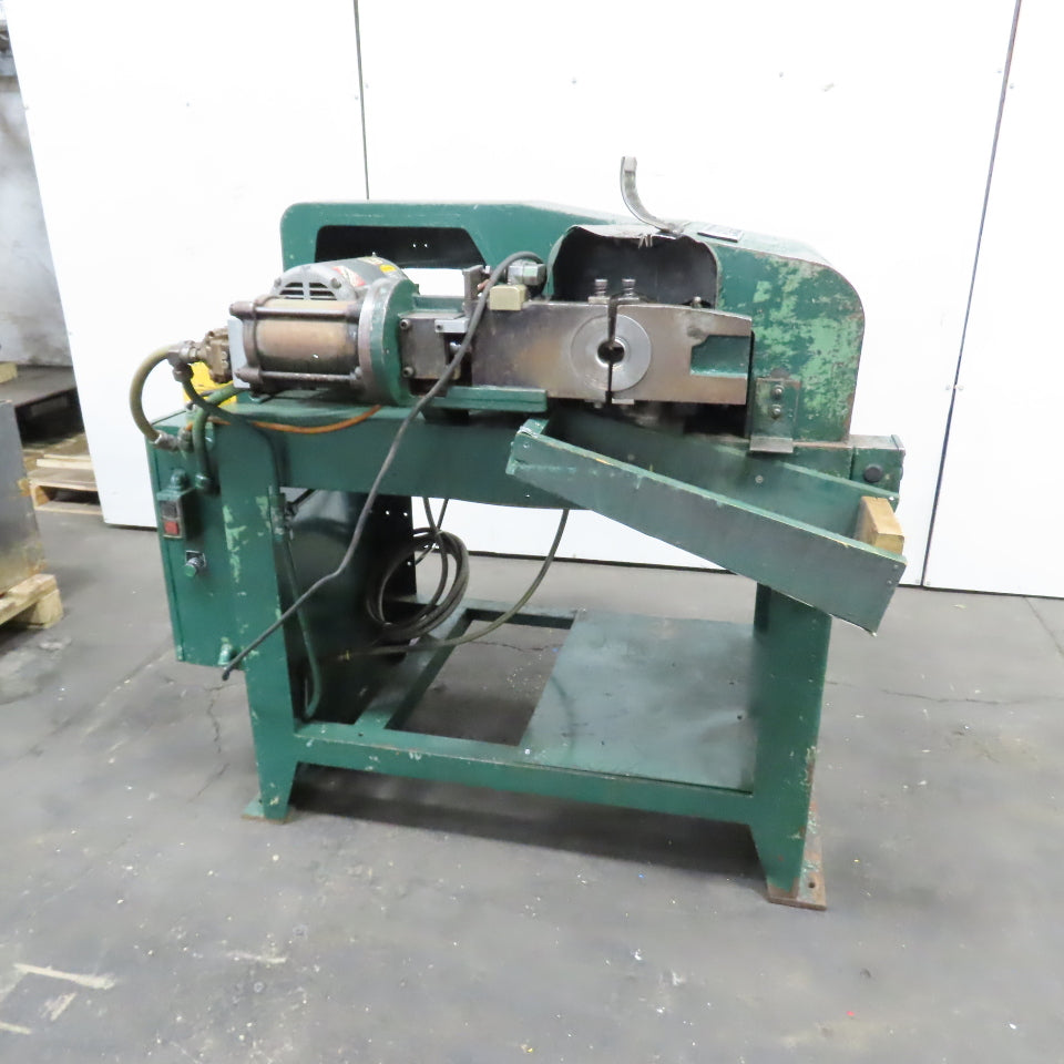 Teledyne Pines M-24509 1.5" Tube End Finishing Machine 230/460V 3PH Tested