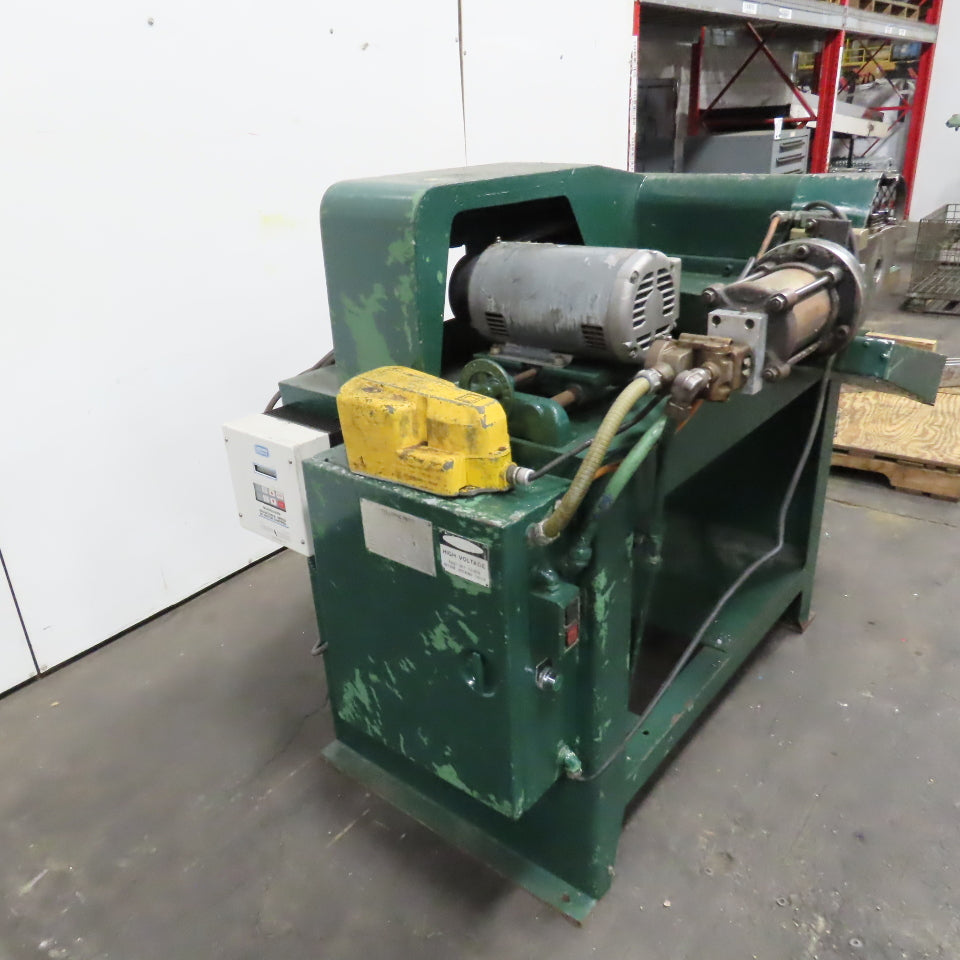 Teledyne Pines M-24509 1.5" Tube End Finishing Machine 230/460V 3PH Tested