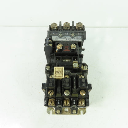 Allen Bradley 509-BOD Ser B Size 1 Motor Starter 600VAC 27A 120V Coil