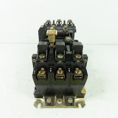 Allen Bradley 509-BOD Ser B Size 1 Motor Starter 600VAC 27A 120V Coil