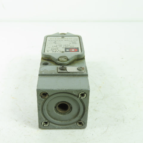 Cutler-Hammer 10316H1630A Type L Limit Switch 600VAC