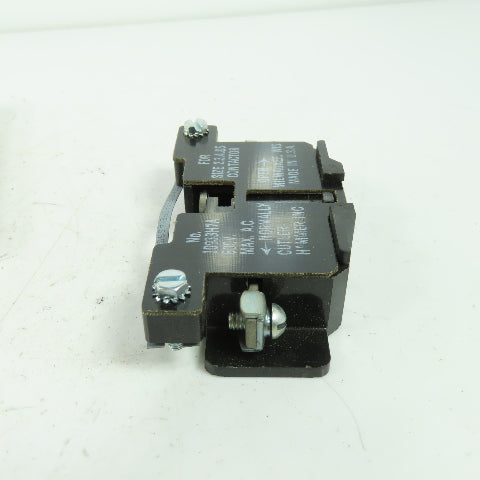 Cutler-Hammer 10933H7 Auxiliary Contact Size 2,3,3,5 600VAC Lot Of 2